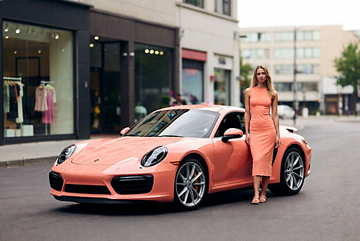 Porsche патентует систему смены цвета кузова в тон любого предмета