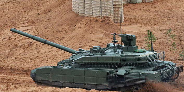 Минобороны РФ показало стрельбу сходу из новейших танков Т-90М "Прорыв"