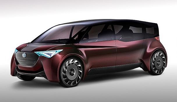 Toyota показала водородный минивэн будущего