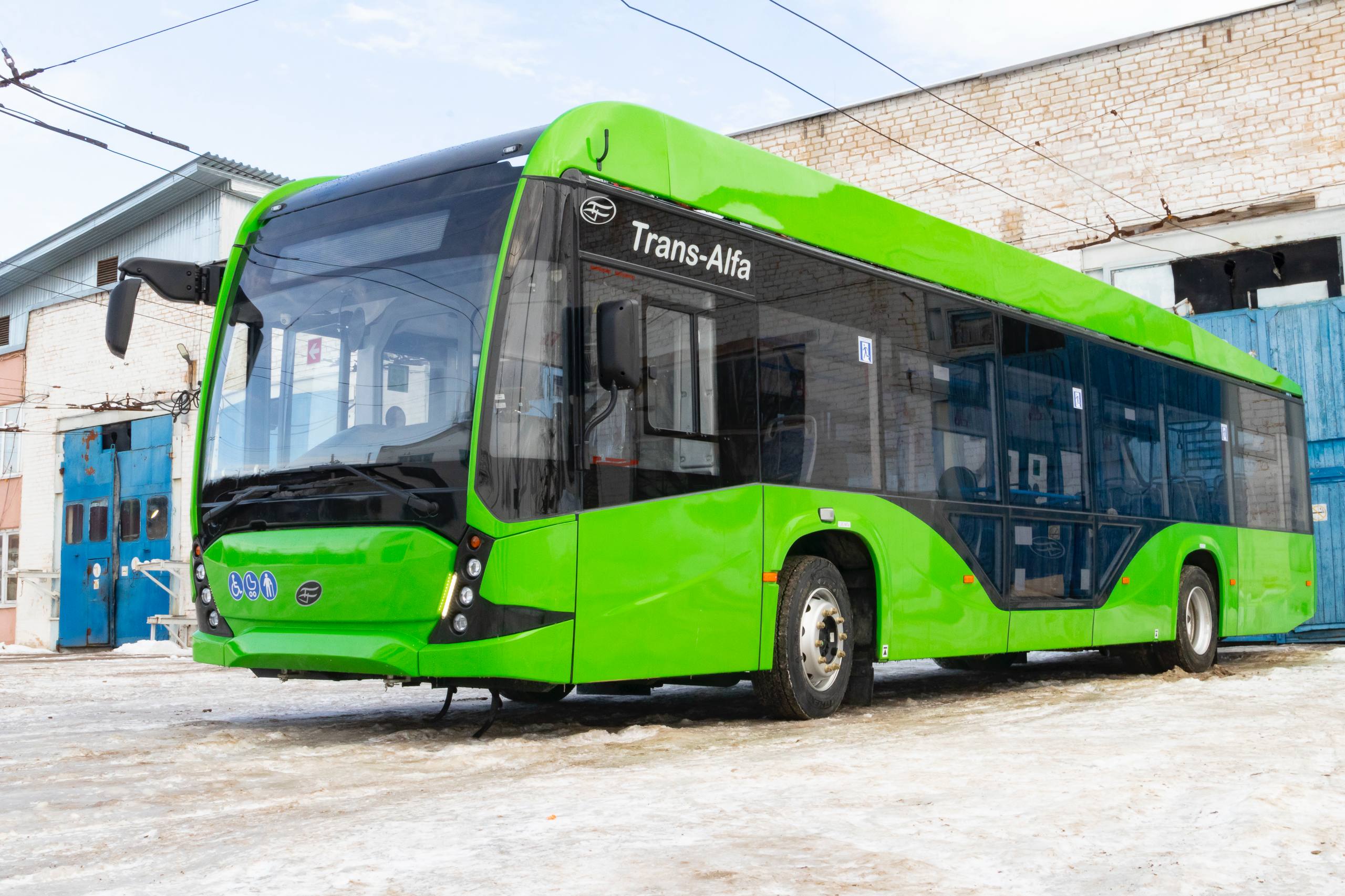 В Курск прибыл новый тестовый троллейбус «Авангард»