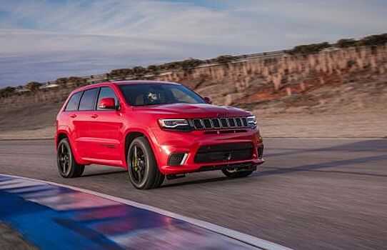Jeep показала Grand Cherokee Trackhawk с мотором на 707 л.с.