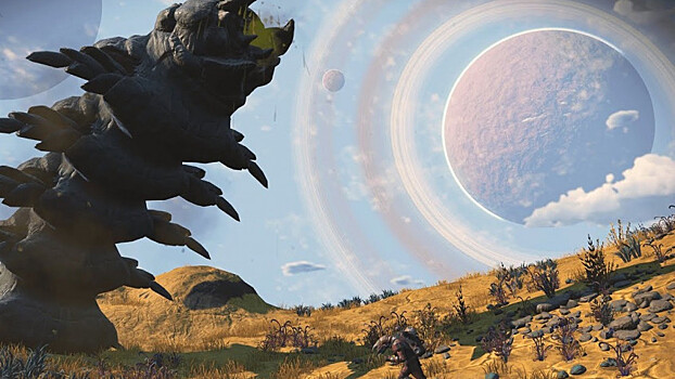 В No Man's Sky добавили гигантских песчаных червей — будто из «Дюны»