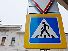 В Москве появился первый резиновый пешеходный переход