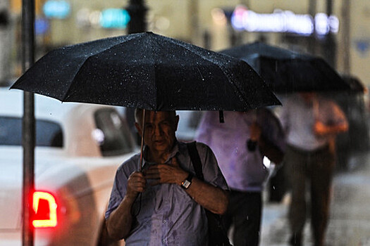 "Желтый" уровень погодной опасности объявлен 22 мая в Санкт-Петербурге из-за грозы