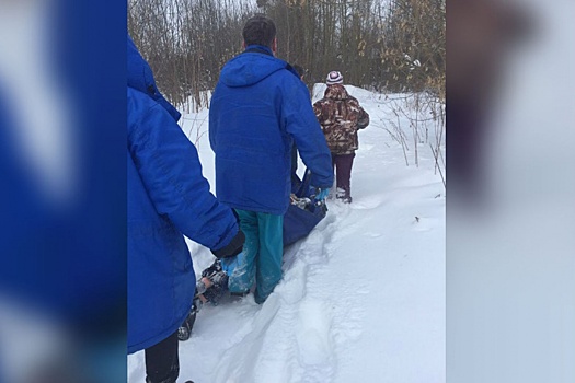 В Ярославле домохозяйка на себе вынесла из перелеска замерзающего мужчину