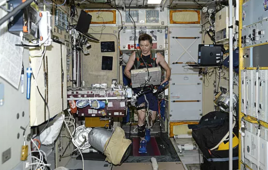 На МКС сломалась беговая дорожка для космонавтов