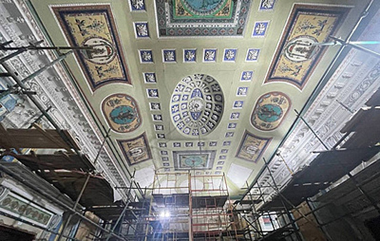 Реставрацию Итальянского павильона усадьбы Останкино планируют завершить до конца 2026 г.