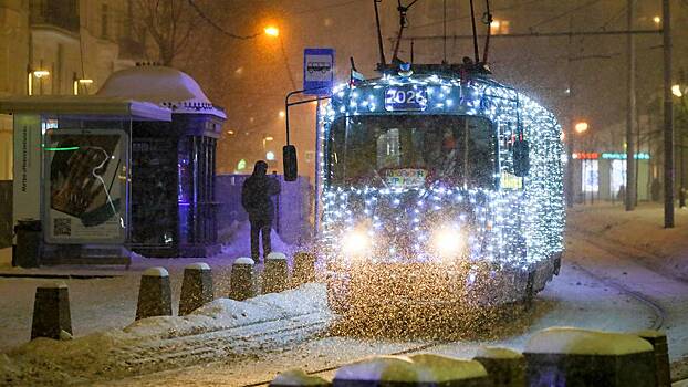 Столичных водителей призвали использовать городской транспорт во время снегопада
