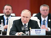 Путин заявил о росте совокупного ВВП стран ШОС