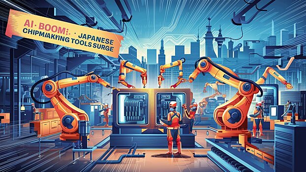 Продажи японских инструментов производства микросхем подскочили на фоне бума ИИ