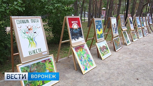 Воронежские дети показали, каким видят экологически чистый город