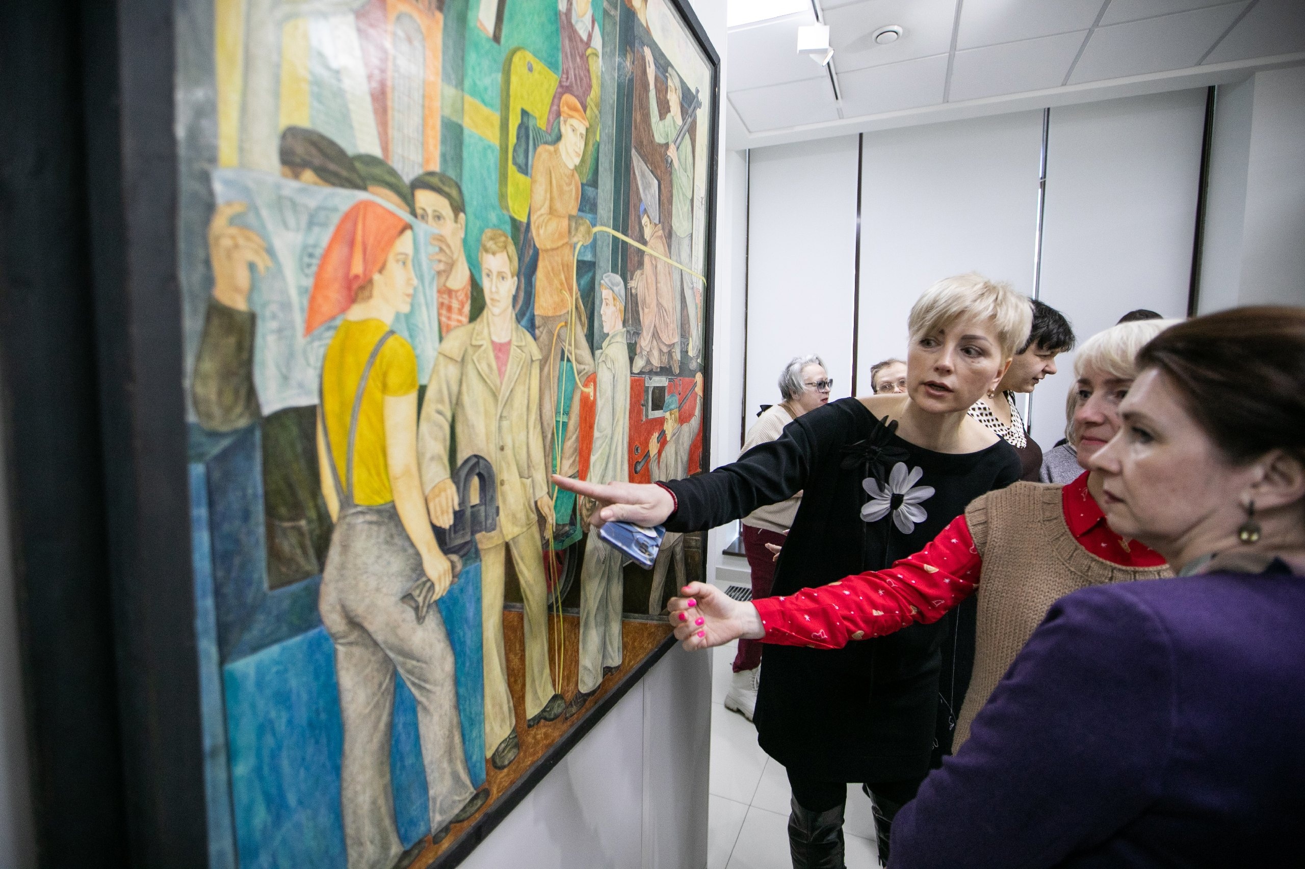 Выставка советского художника Виктора Ни открылась в Оренбурге