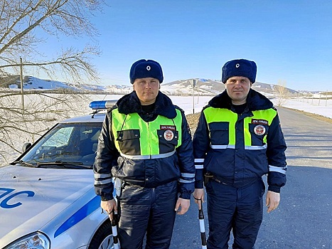 Сотрудники ДПС спасли на оренбургской трассе роженицу