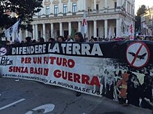 На севере Италии протестуют против американских военных баз