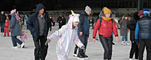На стадионе «Зоркий» в Красногорске состоялся карнавал на льду