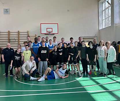 БК «Новосибирск» и «Опора России» провели серию мастер-классов для школьников