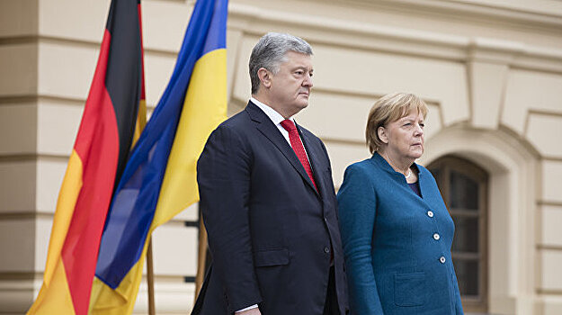 Ставка Меркель: за Порошенко и против Украины