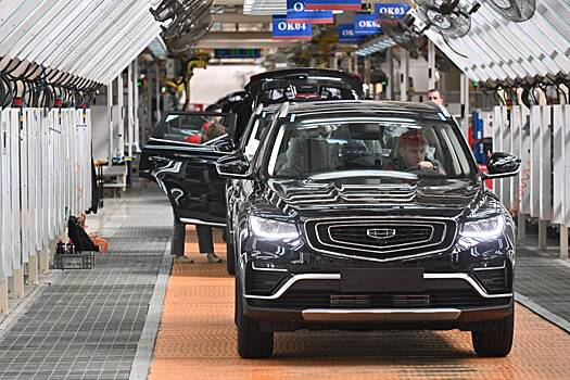 В России наладят штамповку кузовов для автомобилей Geely