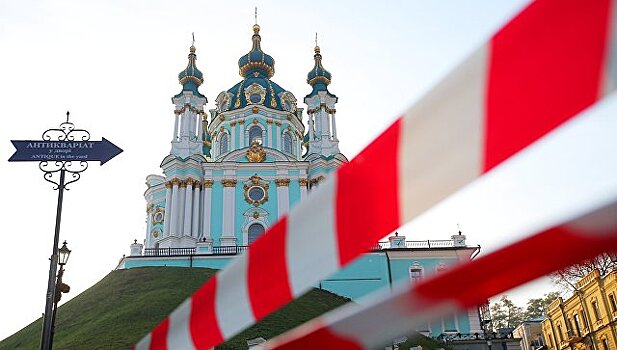 В Киеве обвинили Москву в поджоге Андреевской церкви