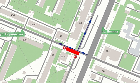 Дублер проспекта Ленина в Нижнем Новгороде перекроют до 16 мая