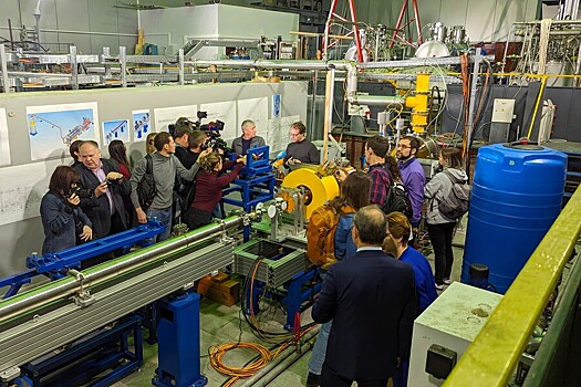 На синхротроне "СКИФ" увеличили энергию электронов в 30 раз