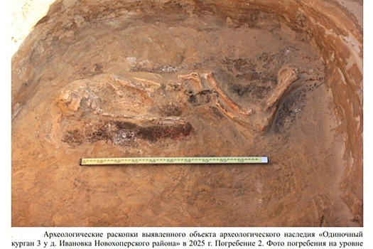 В российском регионе найдены погребения бронзового века