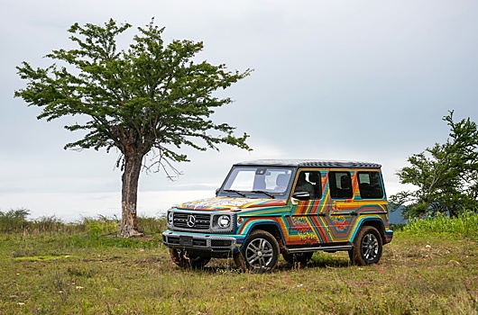 Mercedes-Benz G-Class разрисовали мексиканскими узорами