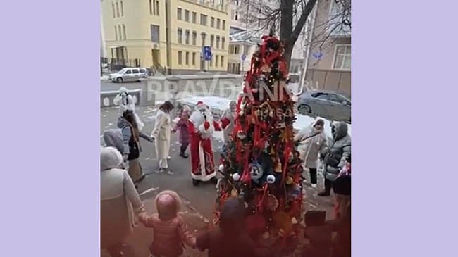 В Нижнем Новгороде ёлку украсили игрушками-символами городов и посёлков региона