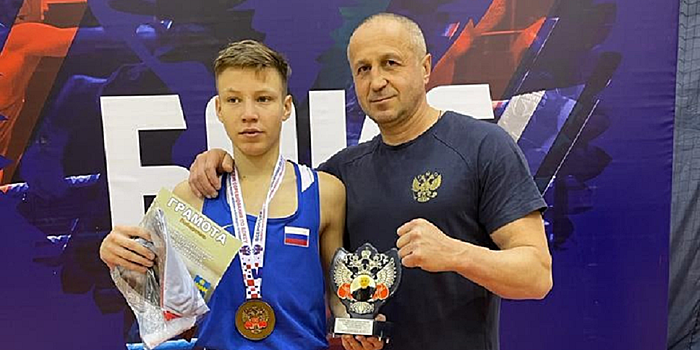 Юный житель Каширы получил золото на Всероссийском турнире по боксу
