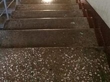 Подъезд дома на Пришвина привели в порядок