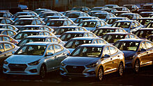 В России привезли крупную партию седанов Hyundai Accent 2023