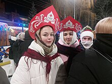 В Курске на катке прошла Спортивная студенческая ночь