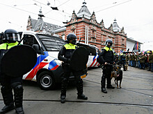 В Амстердаме прошла демонстрация против передачи оружия Украине