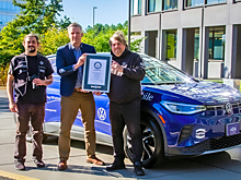 Volkswagen ID.4 установил рекорд Гиннесса по дальности поездки в пределах одной страны