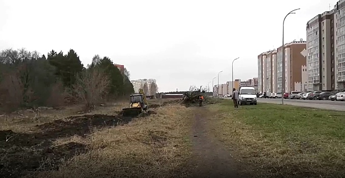 Расширение сквера в 1,5 раза стартовало в Кемерове