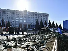 Волонтеры Победы провели на площади Славы в Самаре масштабную акцию
