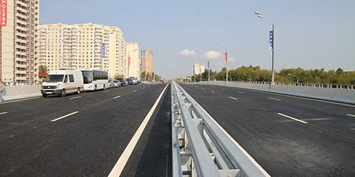 В 2018 году в Москве планируется ввести 94 км новых дорог‍