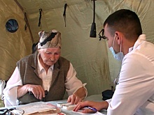 Аэромобильный медицинский отряд ВДВ провел гуманитарную акцию в Северодонецке