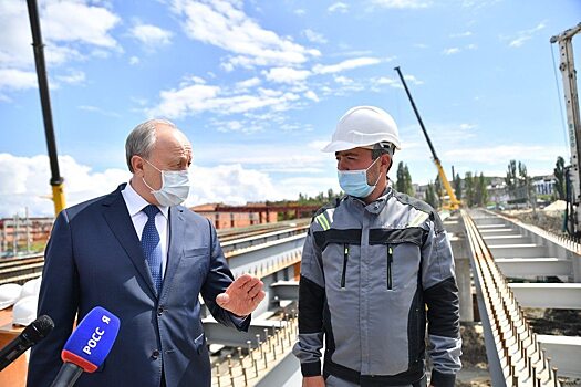 Валерий Радаев посетил “Трофимовский мост”