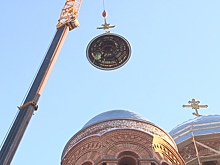 Тихвинский храм Саратова обрел купола