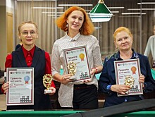 Активистка ЦМД «Коньково» стала призером городского турнира по русскому бильярду