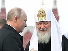 Путин поздравил патриарха Кирилла