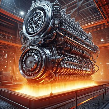 В России запустят производство высокотемпературных двигателей