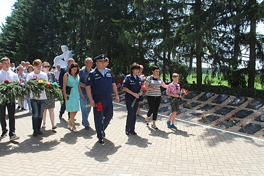 В Калужской области прошли мероприятия в память о десантниках 7 дивизии погибших 50 лет назад