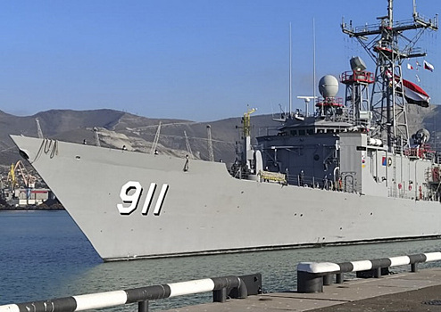 Отряд военных кораблей прибыл в Новороссийск