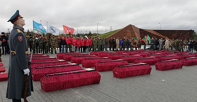 В Тверской области участники экспедиции «Ржев. Калининский фронт» подняли более 480 останков красноармейцев