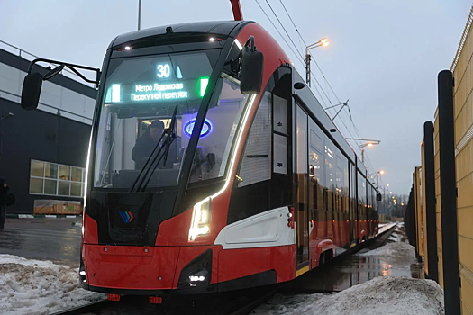 В Петербурге выбрали поставщика вагонов для трамвайной линии Купчино - Шушары - Славянка