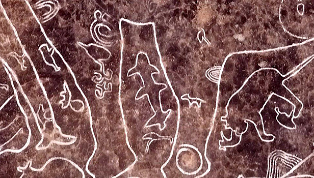 В Индии обнаружены наскальные рисунки возрастом более 10 тысяч лет