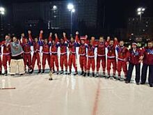 Кемеровчане выступили за сборную России по хоккею с мячом в Хельсинки
