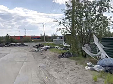 В Новом Уренгое вновь всплыла проблема с кучей старых покрышек